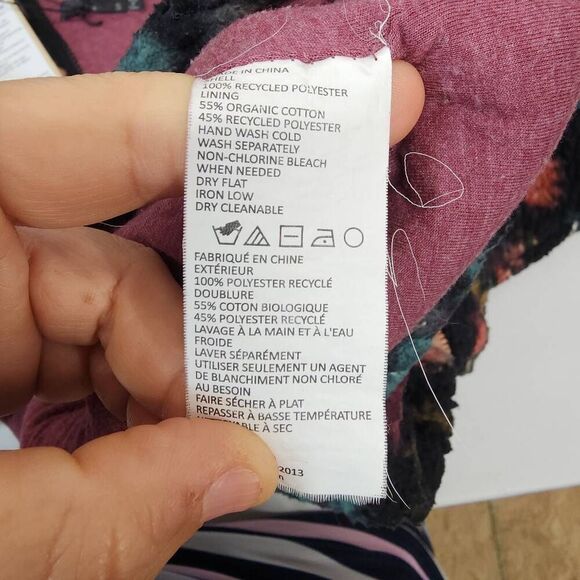 Prana Polar Escape Half Zip Pullover Fleece Sweater Hoodie Jacket Size Small - Picture 9 of 9